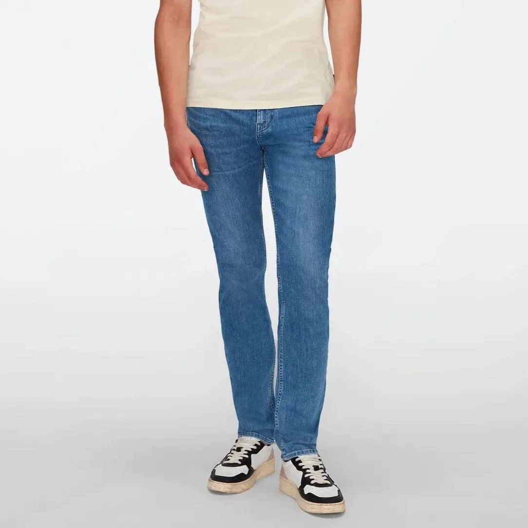 7 for all Mankind Slimmy Tapered Luxe Eco Jeans Cascade Blue