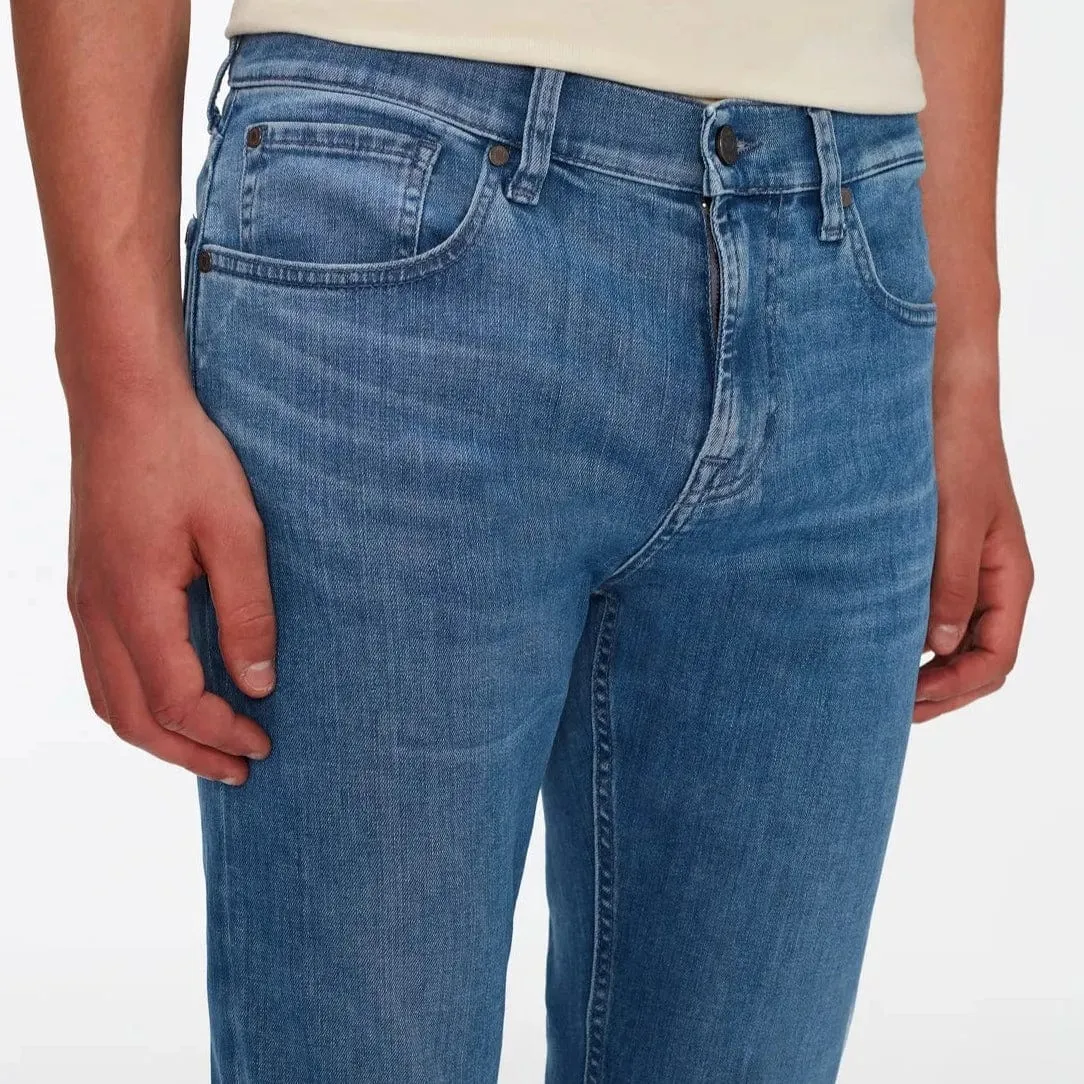 7 for all Mankind Slimmy Tapered Luxe Eco Jeans Cascade Blue