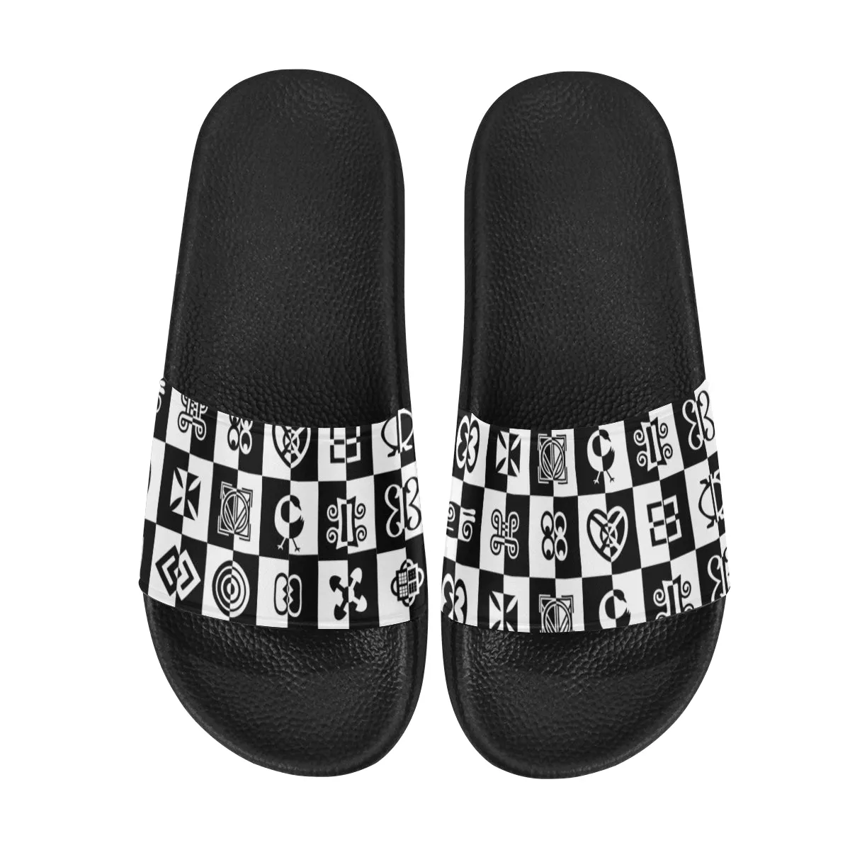 Adinkra CHECCMATE Women's Slide Sandals