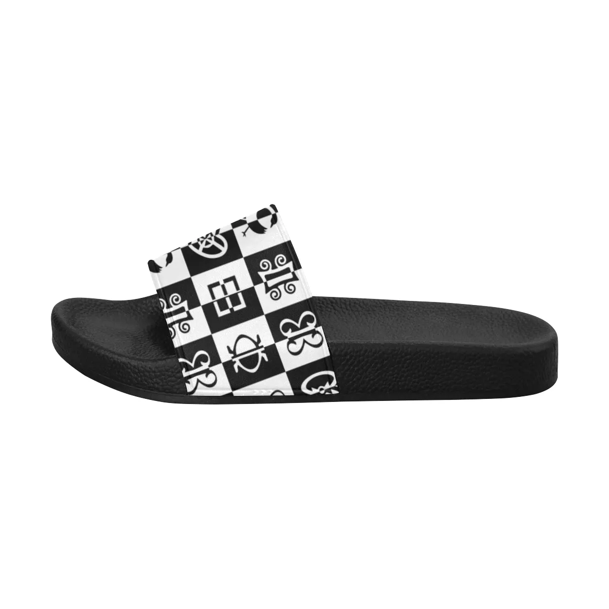 Adinkra CHECCMATE Women's Slide Sandals