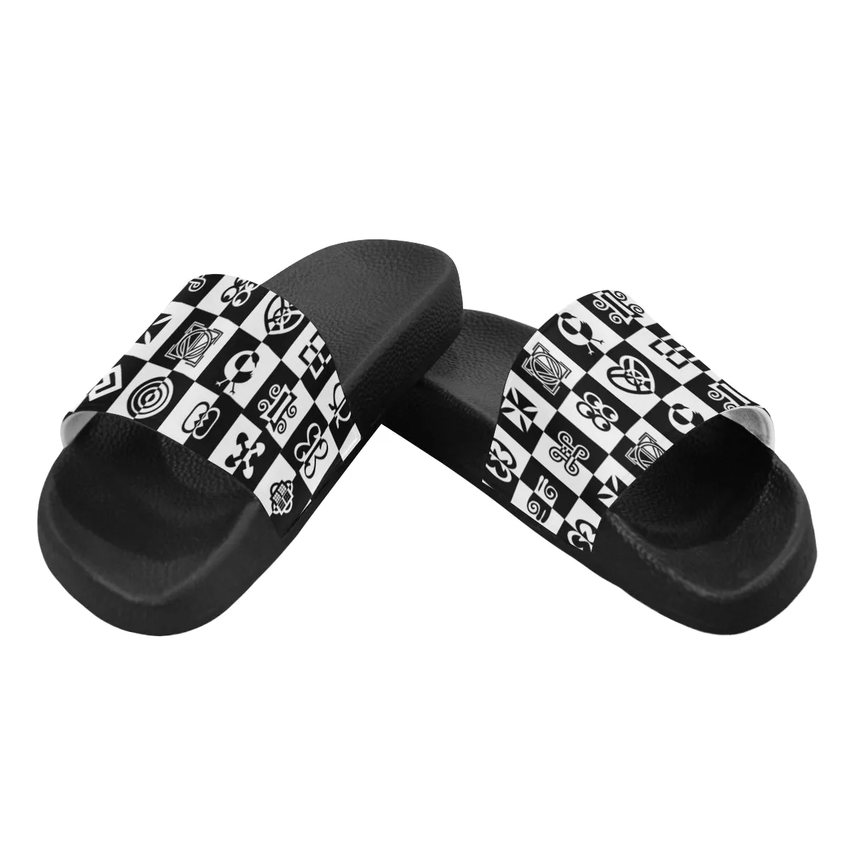 Adinkra CHECCMATE Women's Slide Sandals