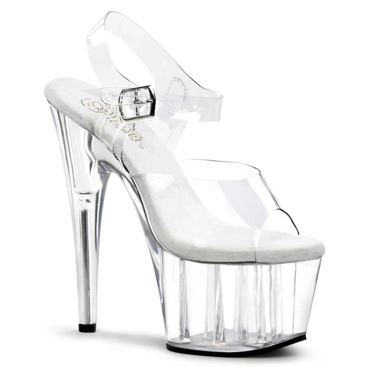 ADORE-708 Clear Platform Heels