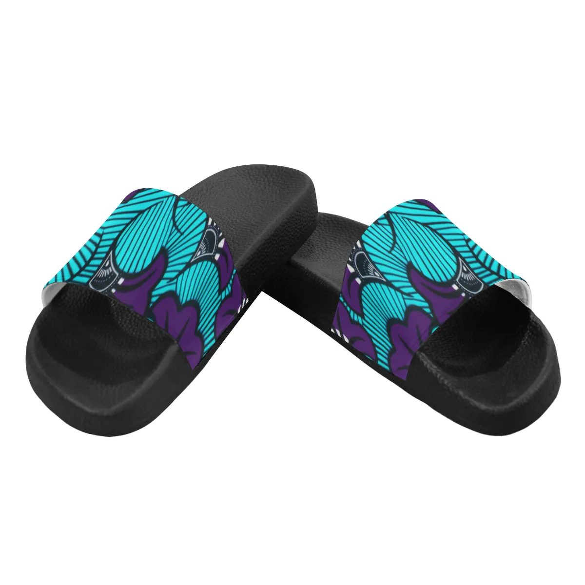 AFRIKA FLOWER Women's Slide Sandals