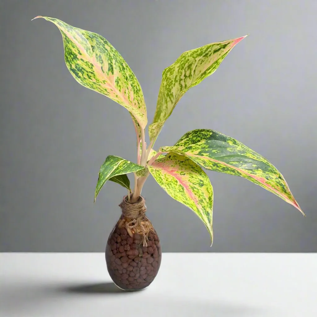 Aglaonema rotundum 'Cleopatra' Terrarium Kit