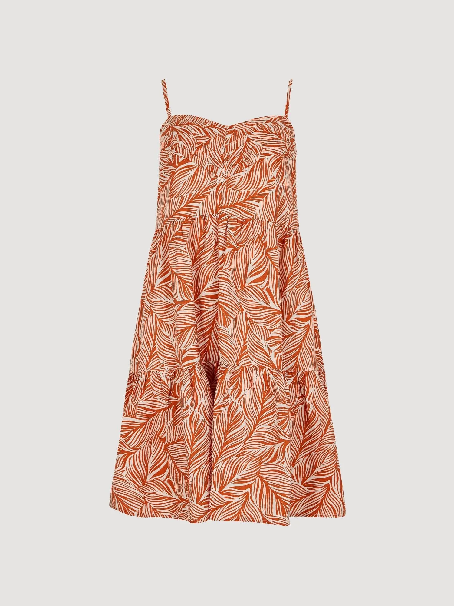 APRICOT - Geo Leaf Pintuck Mini Dress - 821842 - FINAL SALE