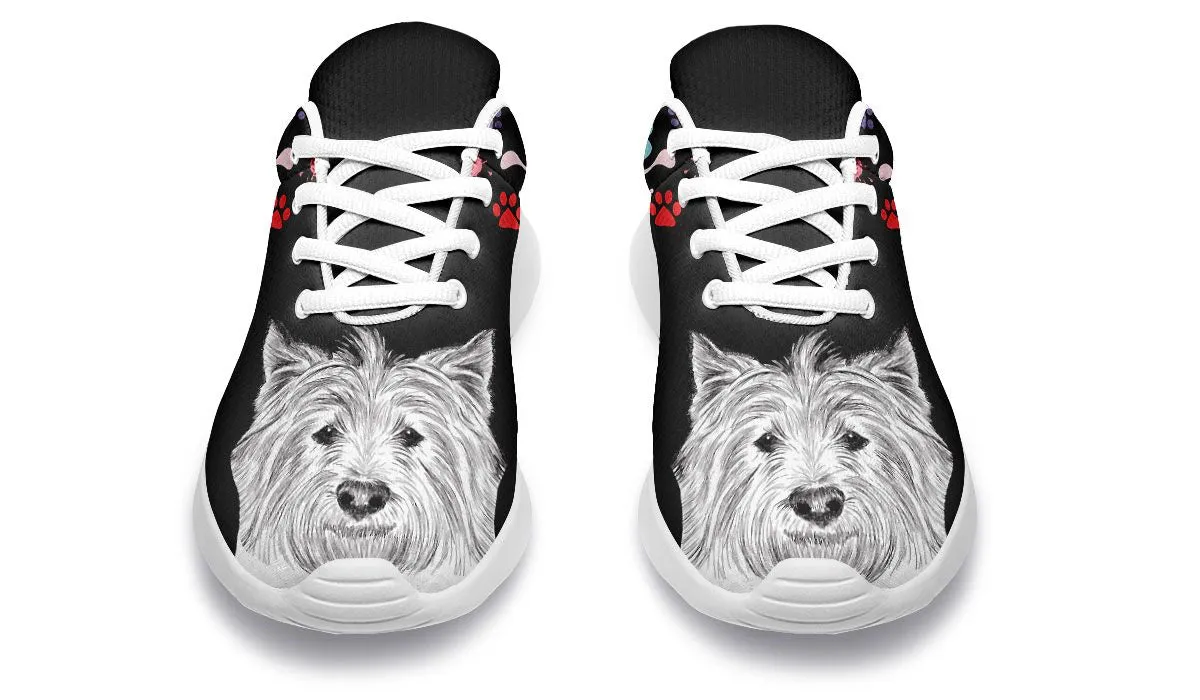 Artsy Westie Sneakers