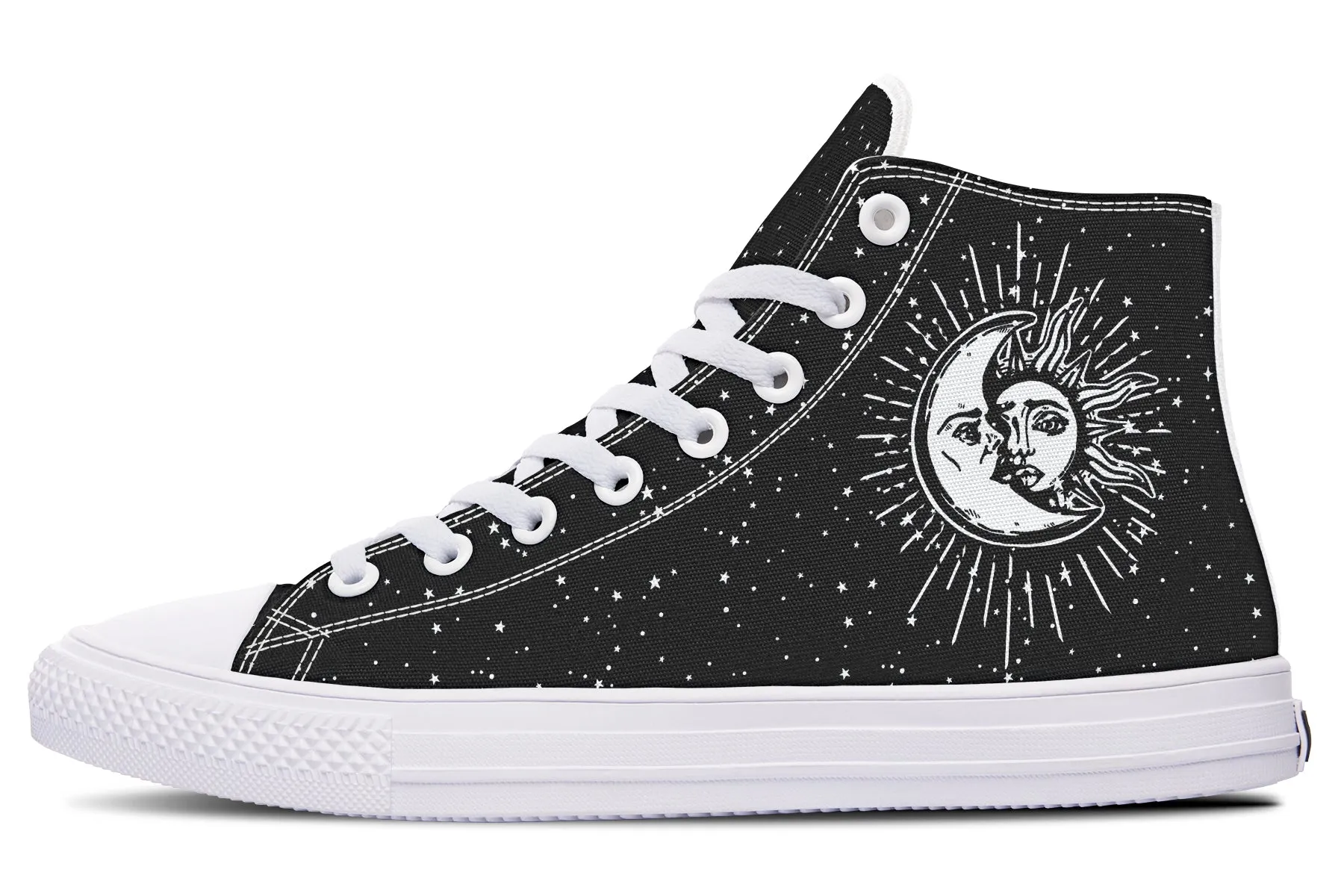 Astral High Tops - Classic Premium Canvas Shoes with Comfortable and Durable Soles