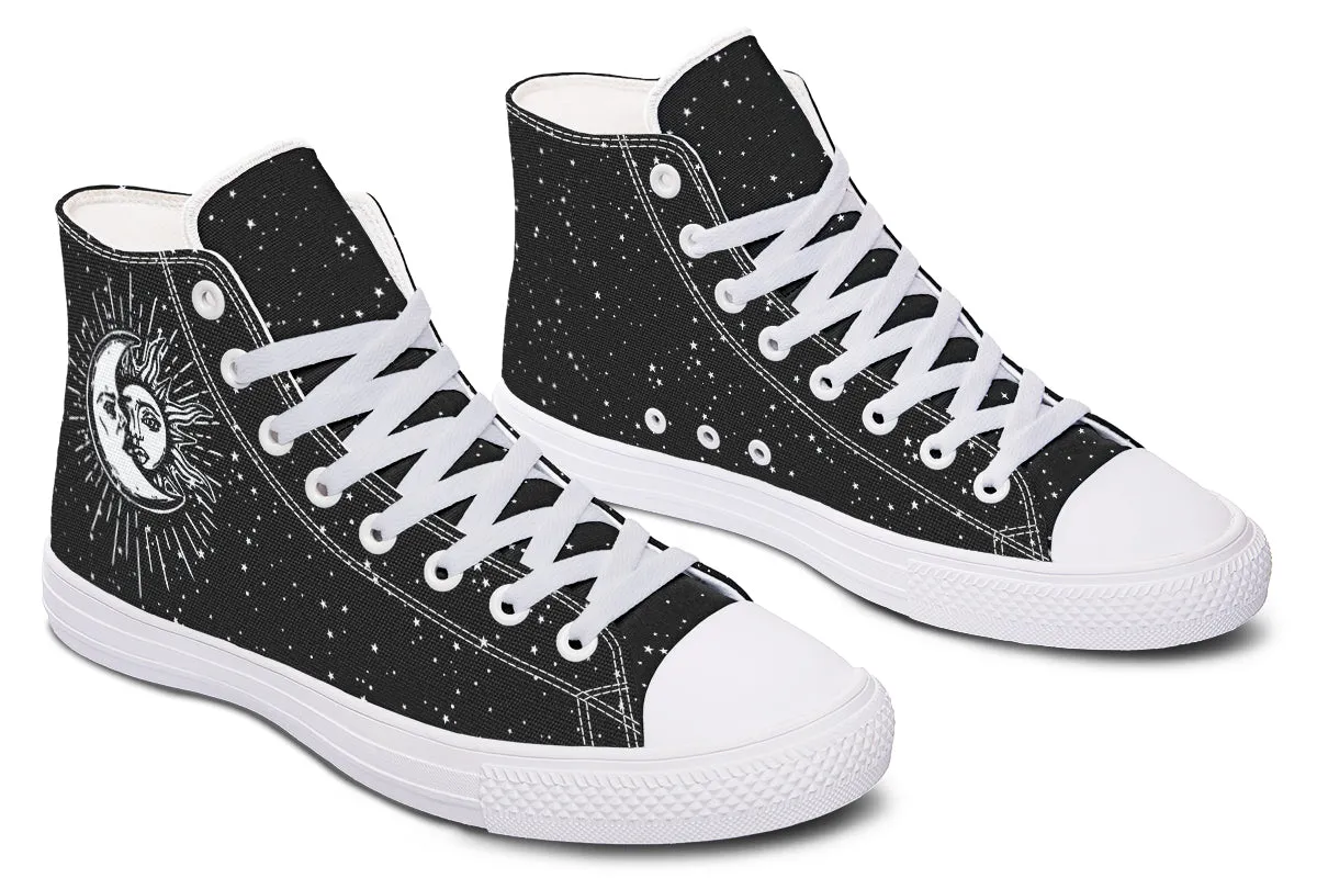 Astral High Tops - Classic Premium Canvas Shoes with Comfortable and Durable Soles