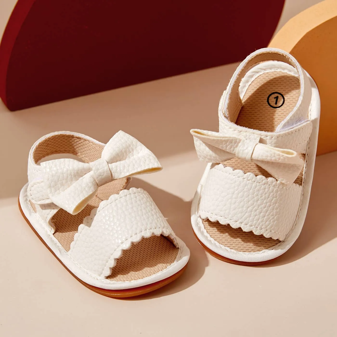 Baby Open Toe Prewalker Shoes