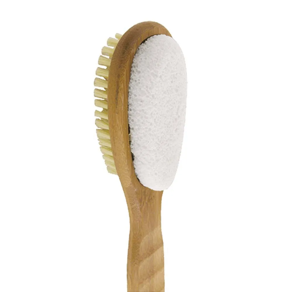 Bamboo Foot Brush and Pumice