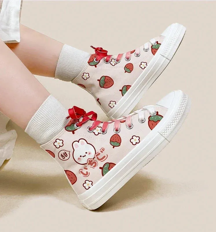 Berry Babe Bunny Sneakers