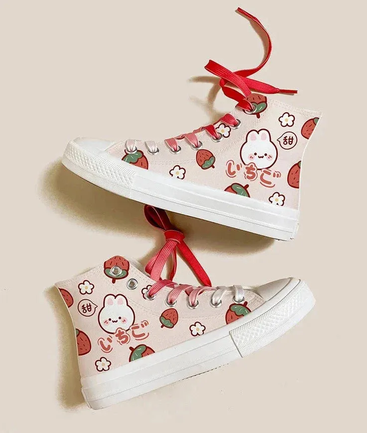 Berry Babe Bunny Sneakers