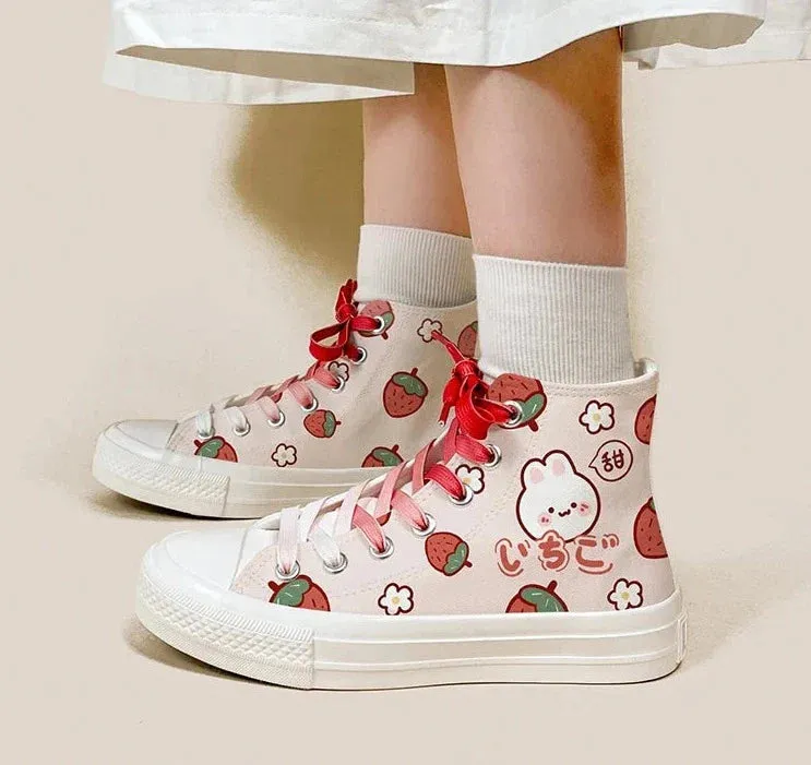 Berry Babe Bunny Sneakers