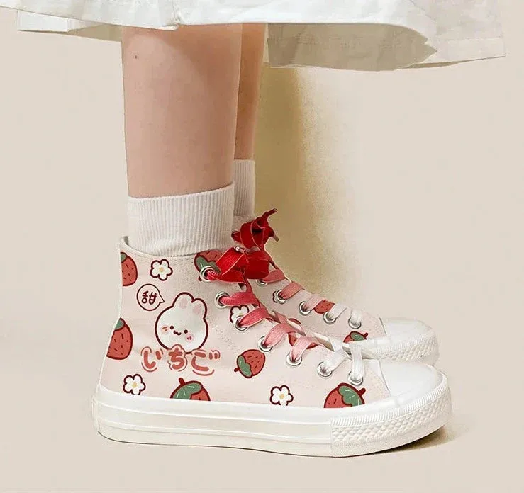 Berry Babe Bunny Sneakers