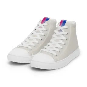 Bi Pride Hemp High Top Trainers (female sizes)