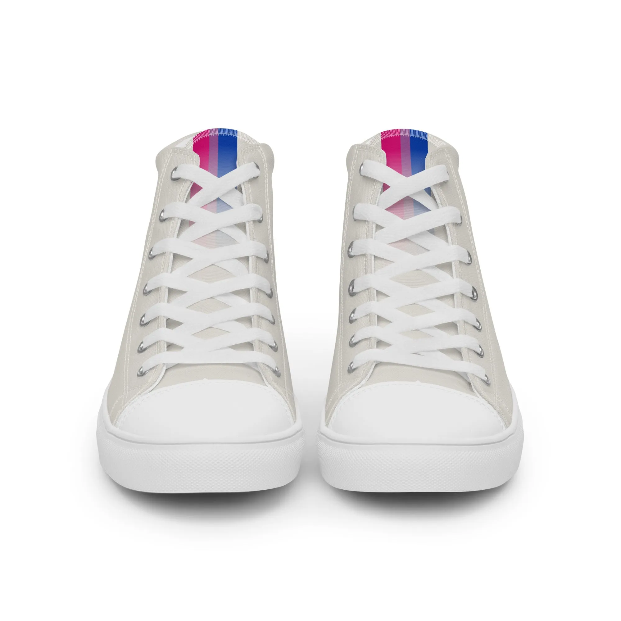 Bi Pride Hemp High Top Trainers (female sizes)