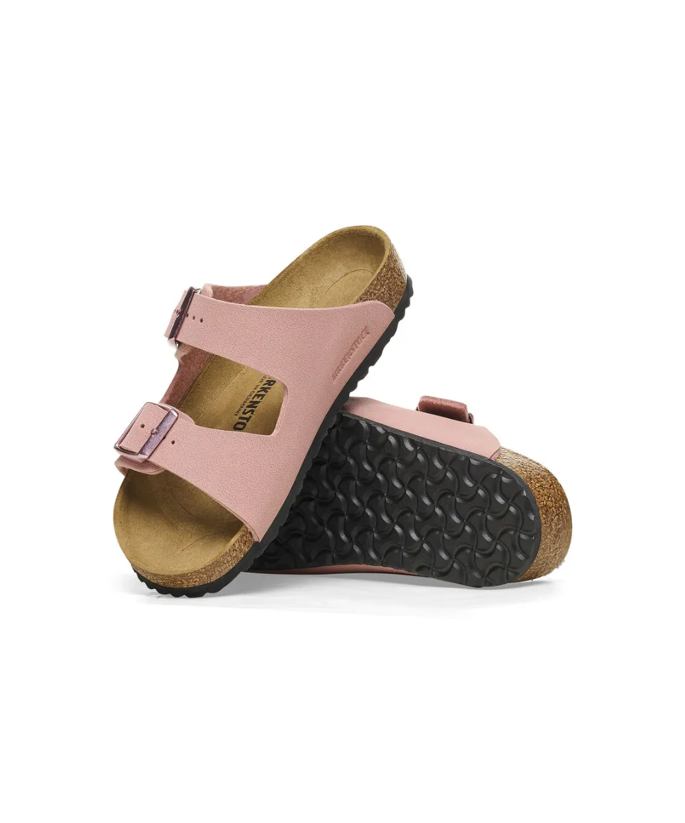 BIRKENSTOCK ARIZONA KIDS NARROW FIT IN PINK CLAY