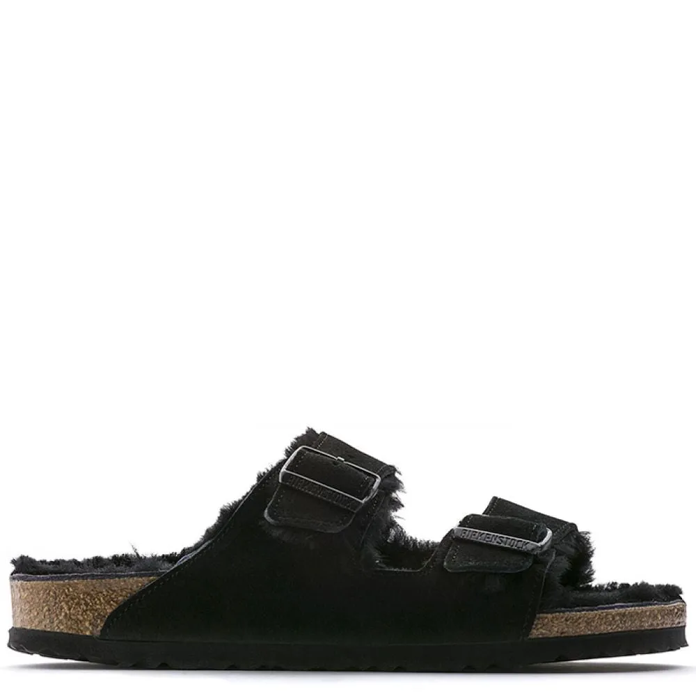 Birkenstock Arizona Shearling in Black