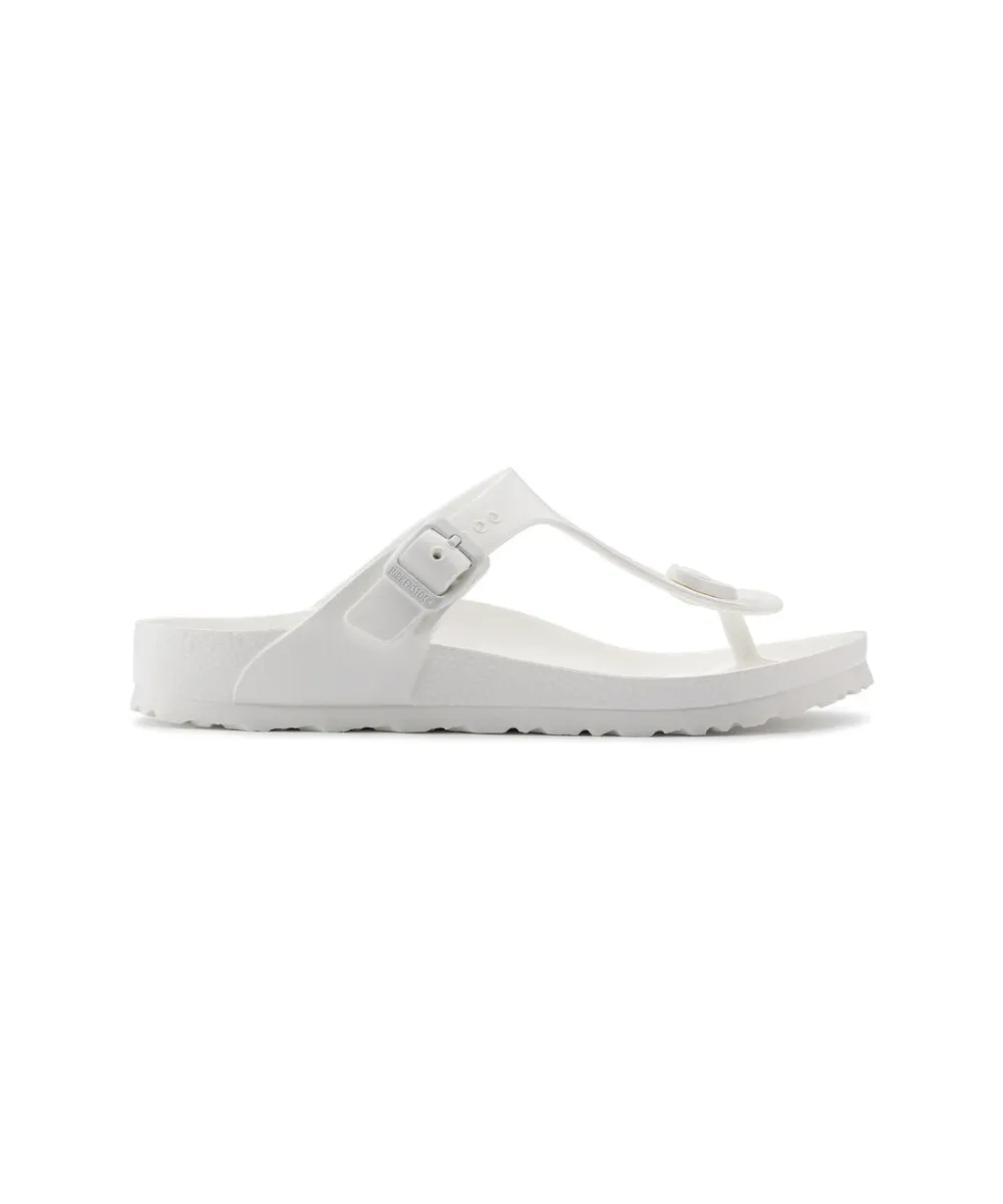 BIRKENSTOCK GIZEH ESSENTIALS IN WHITE