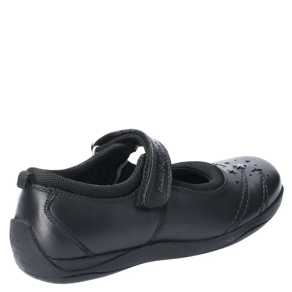 Black Amber Junior School Shoes