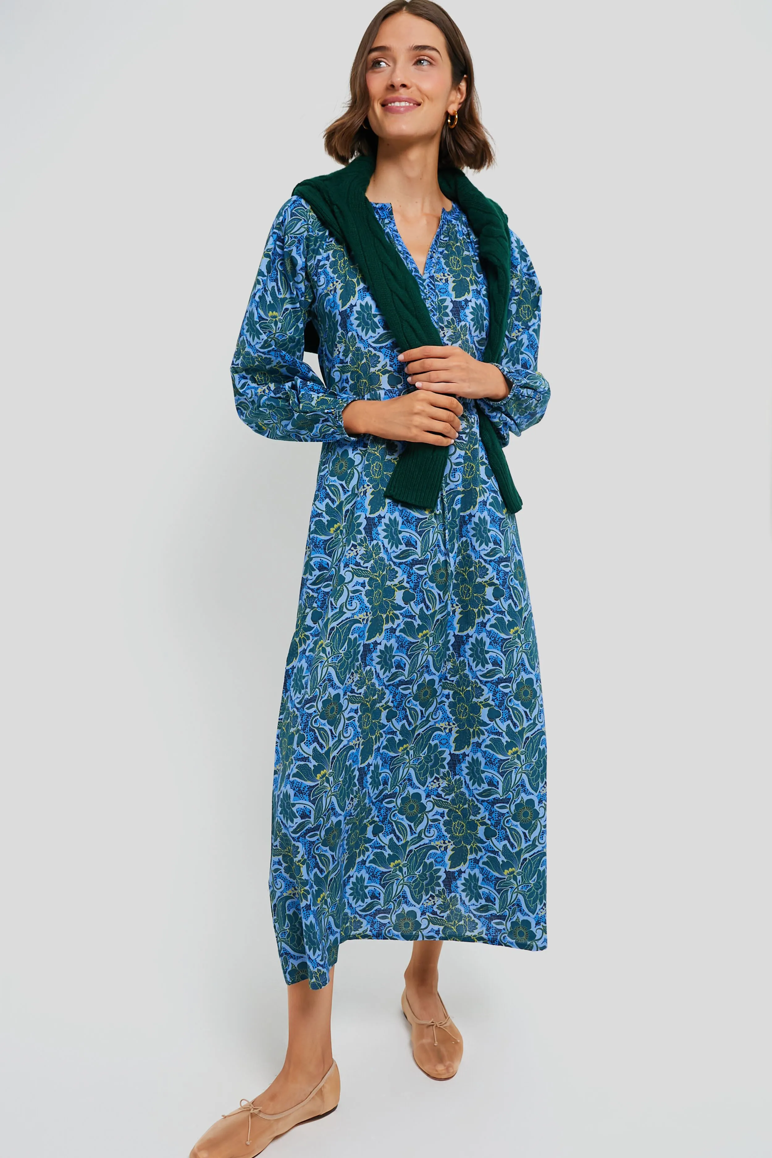 Blue Vayu Amalfi Maxi Dress