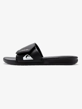 Bright Coast Adjust Black/White/Black Sandals