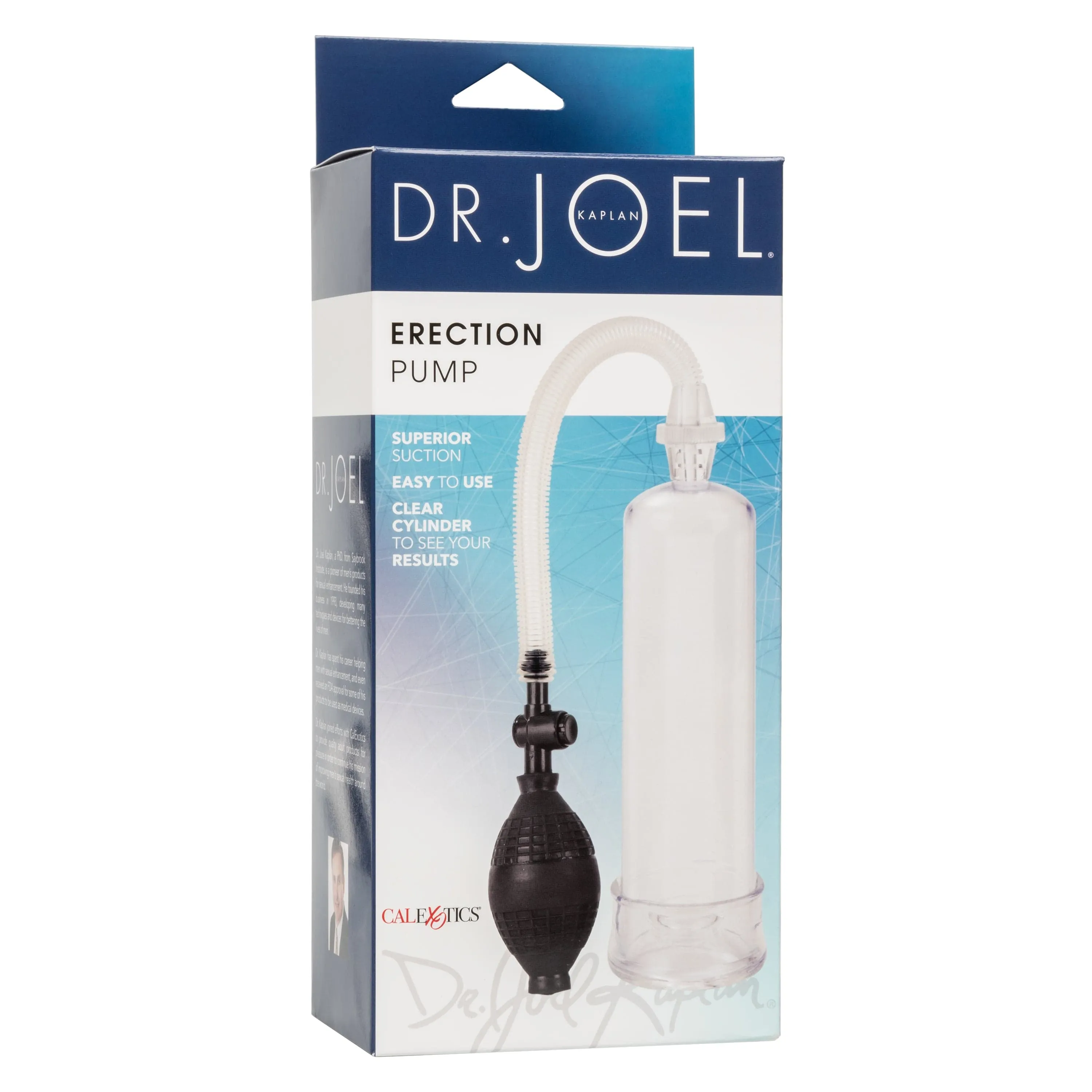 California Exotics - Dr Joel Kaplan Erection Penis Pump (Clear)