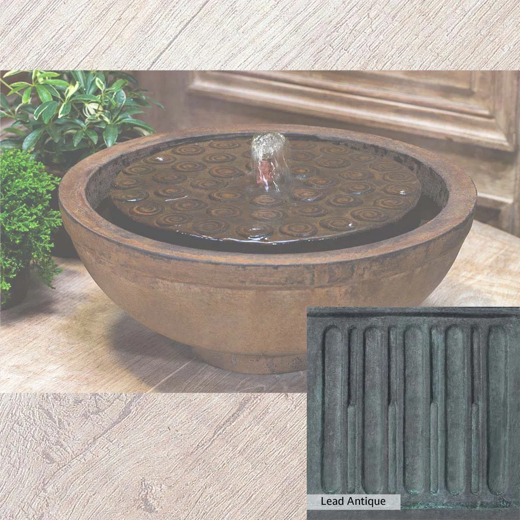 Campania International Cirrus Garden Terrace Fountain