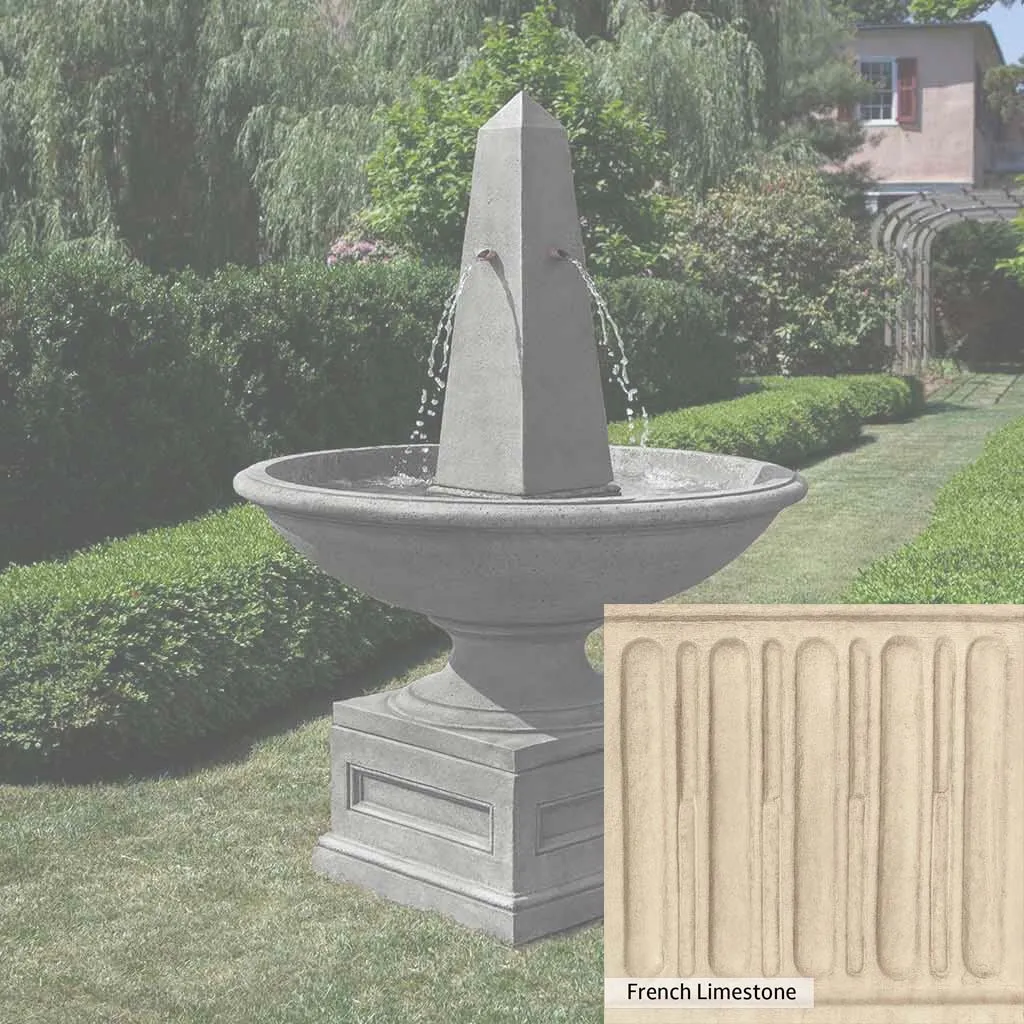 Campania International Condotti Obelisk Fountain