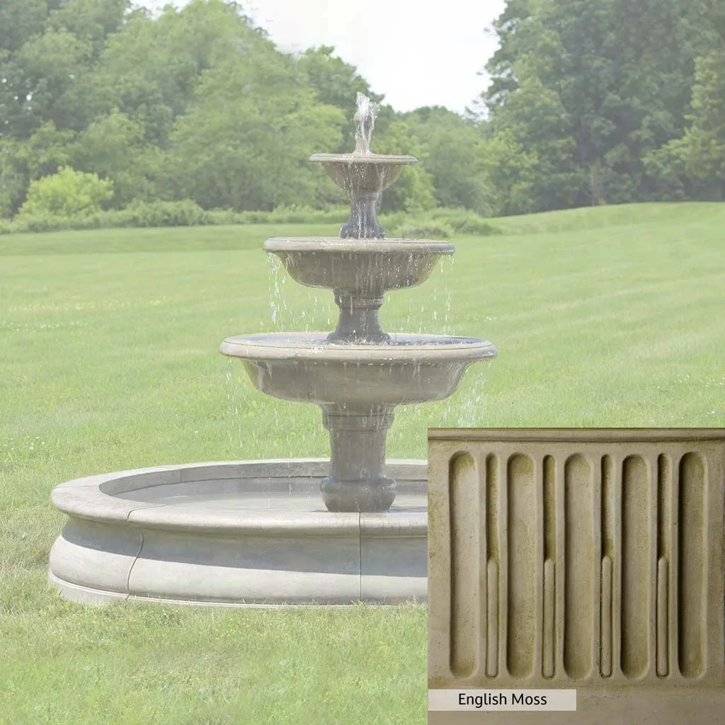 Campania International Newport Garden Fountain