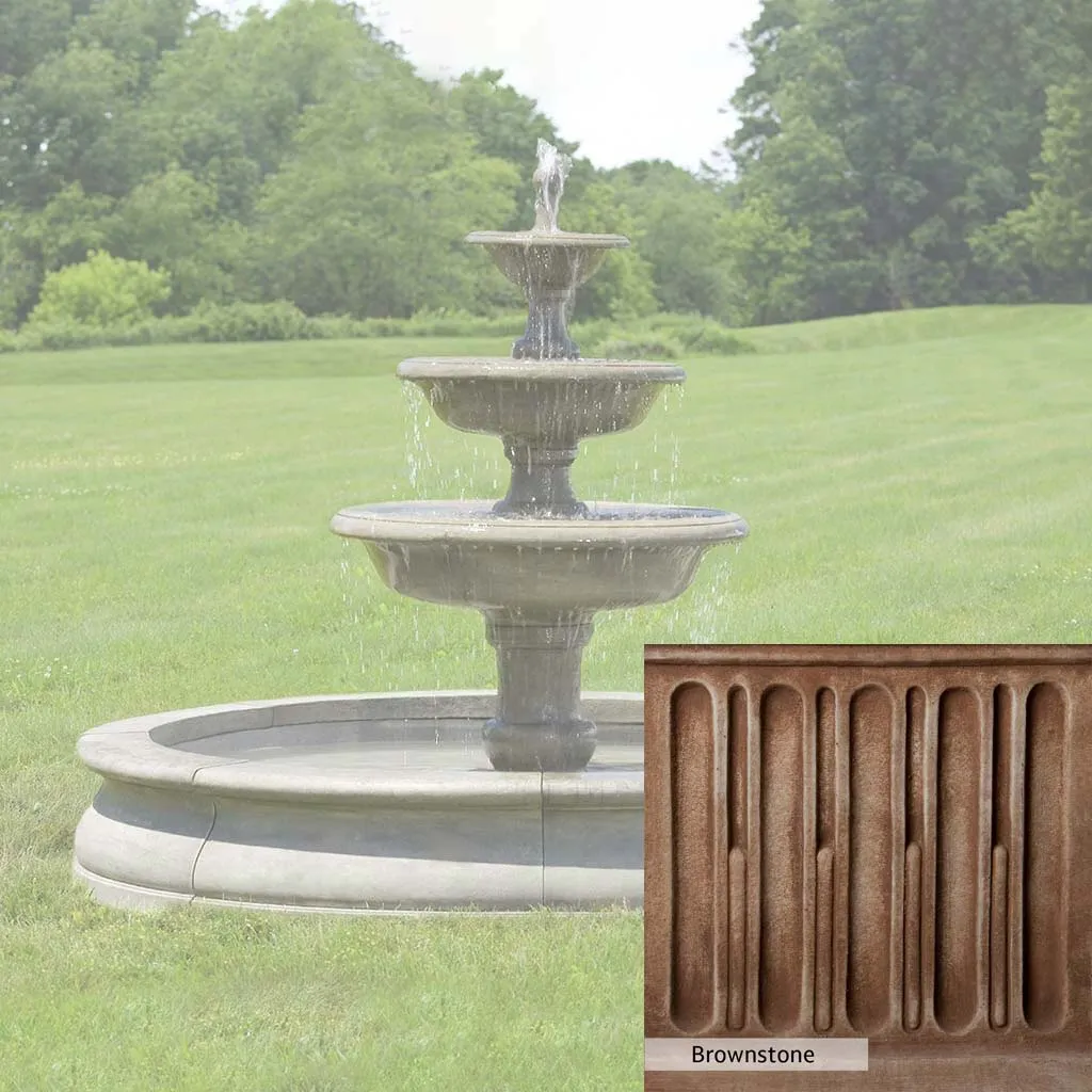 Campania International Newport Garden Fountain