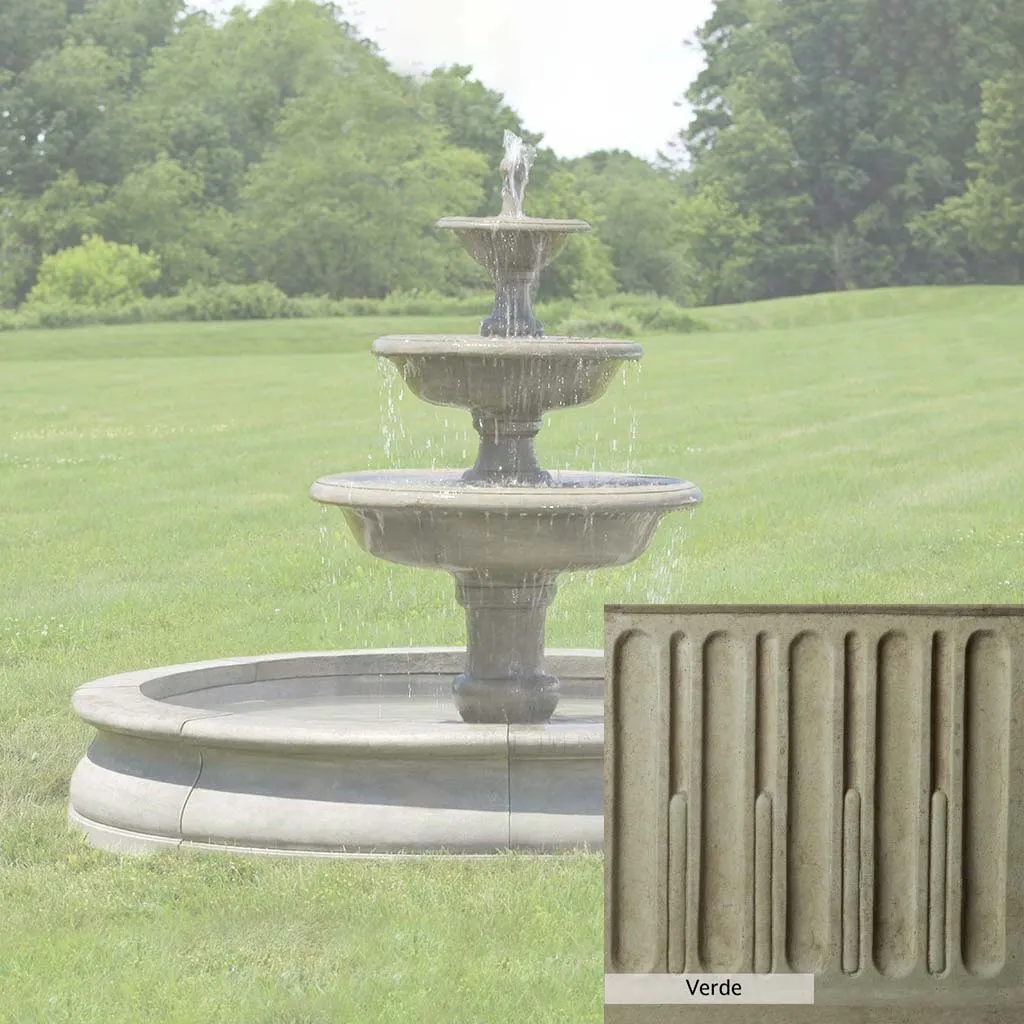 Campania International Newport Garden Fountain