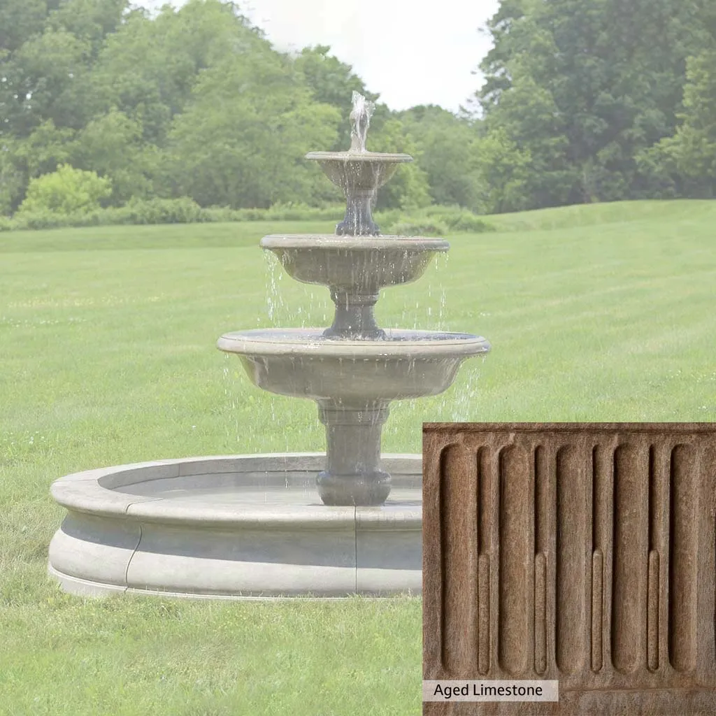 Campania International Newport Garden Fountain