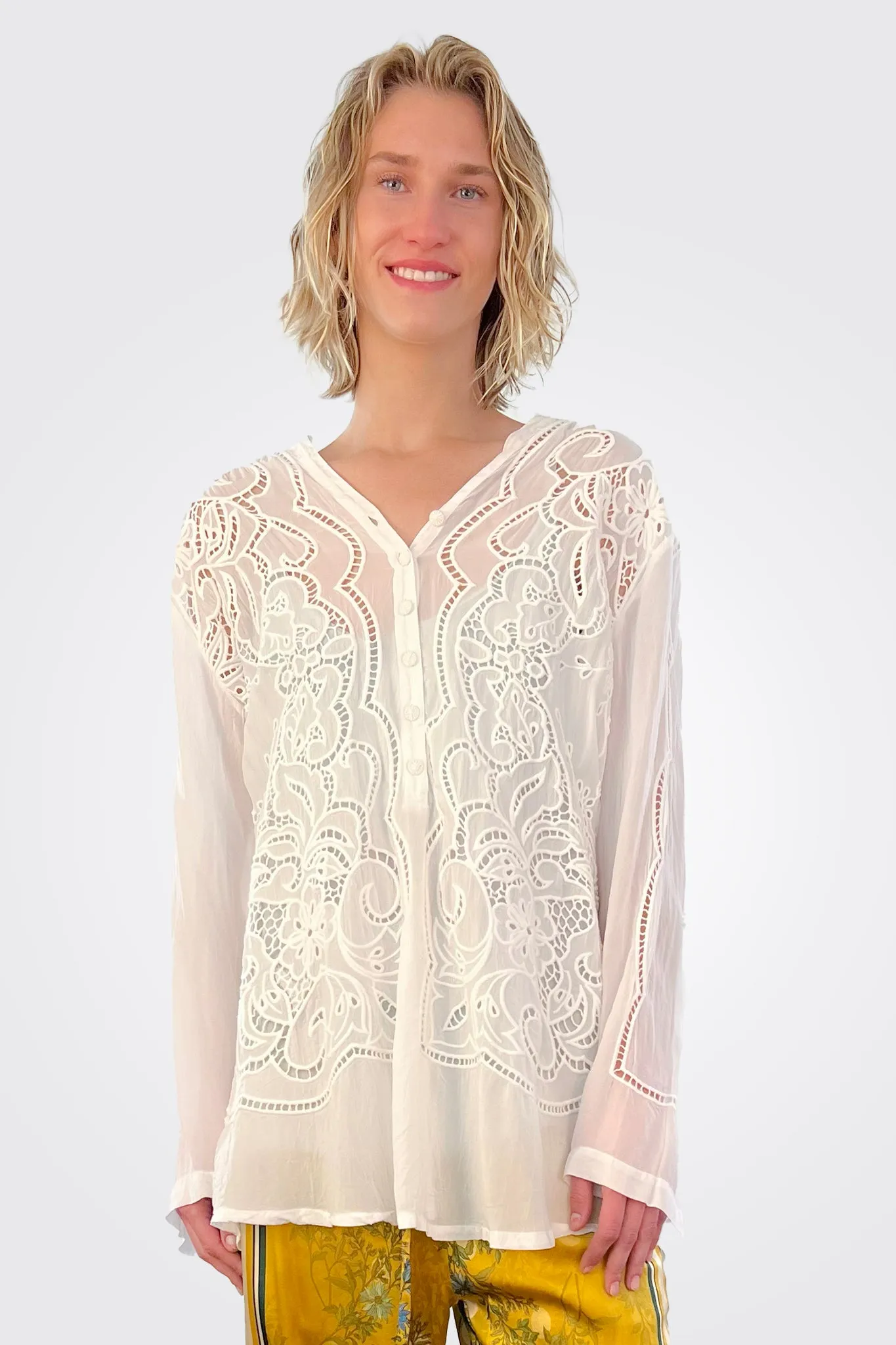 Cauis Blouse - White