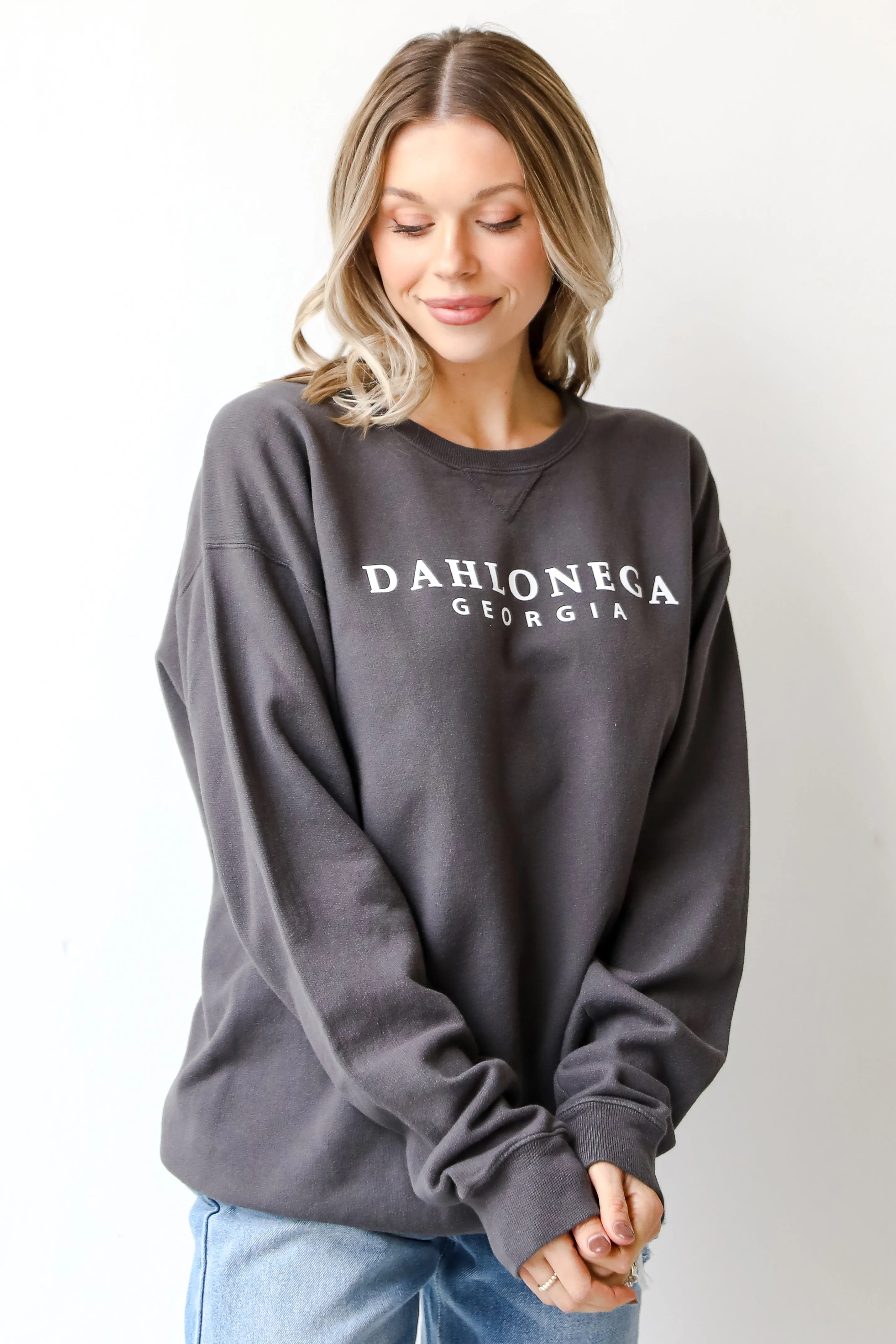 Charcoal Dahlonega Georgia Sweatshirt