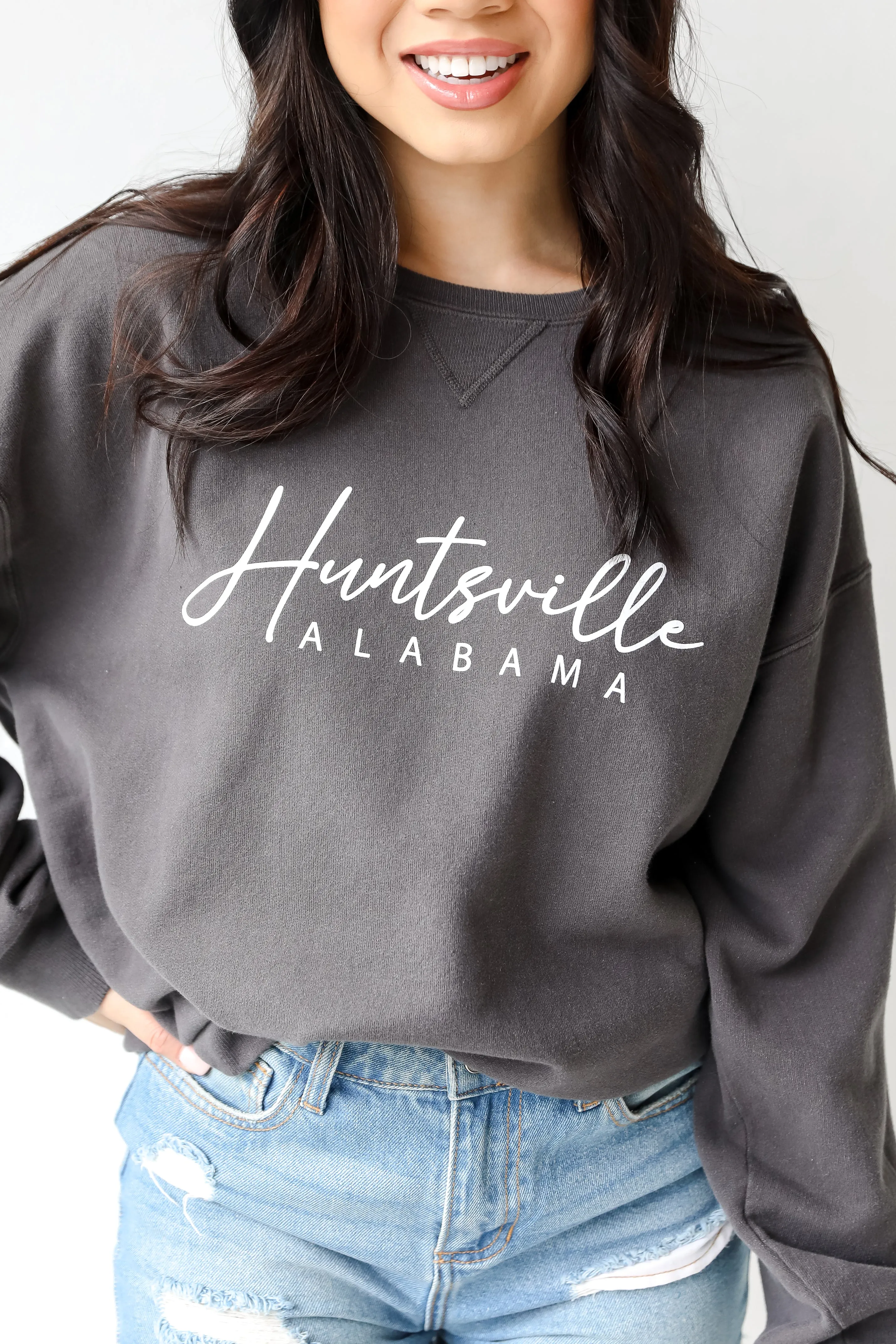 Charcoal Huntsville Alabama Sweatshirt