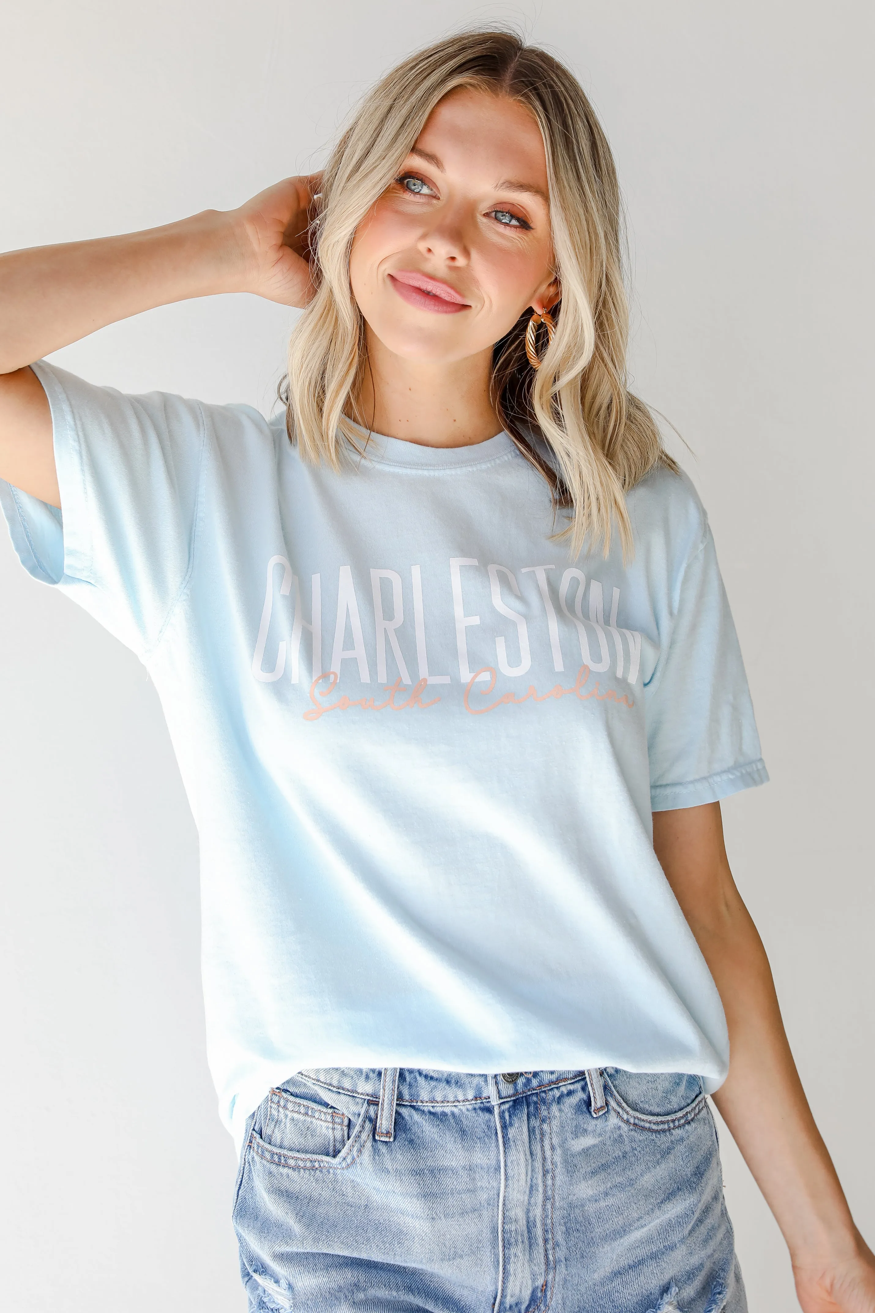 Charleston South Carolina Script Tee