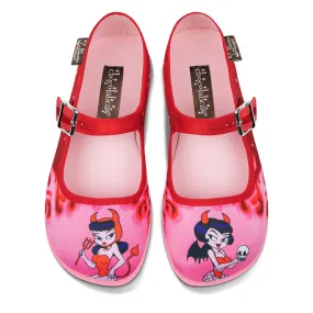 Chocolaticas® Devil 2 Women's Mary Jane Flat