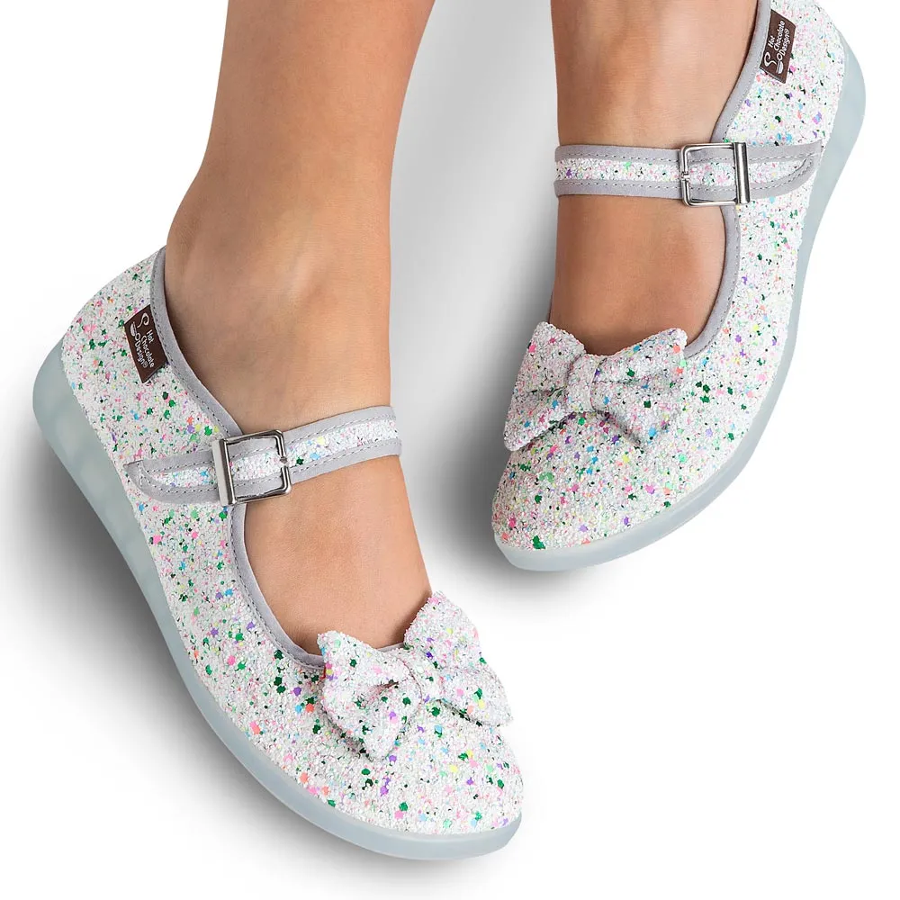 Chocolaticas® Glitter Cake Women's Mary Jane Flat