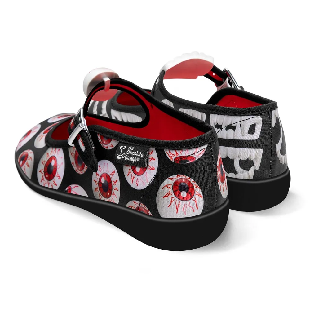 Chocolaticas® Spooky Toys Women's Mary Jane Flat