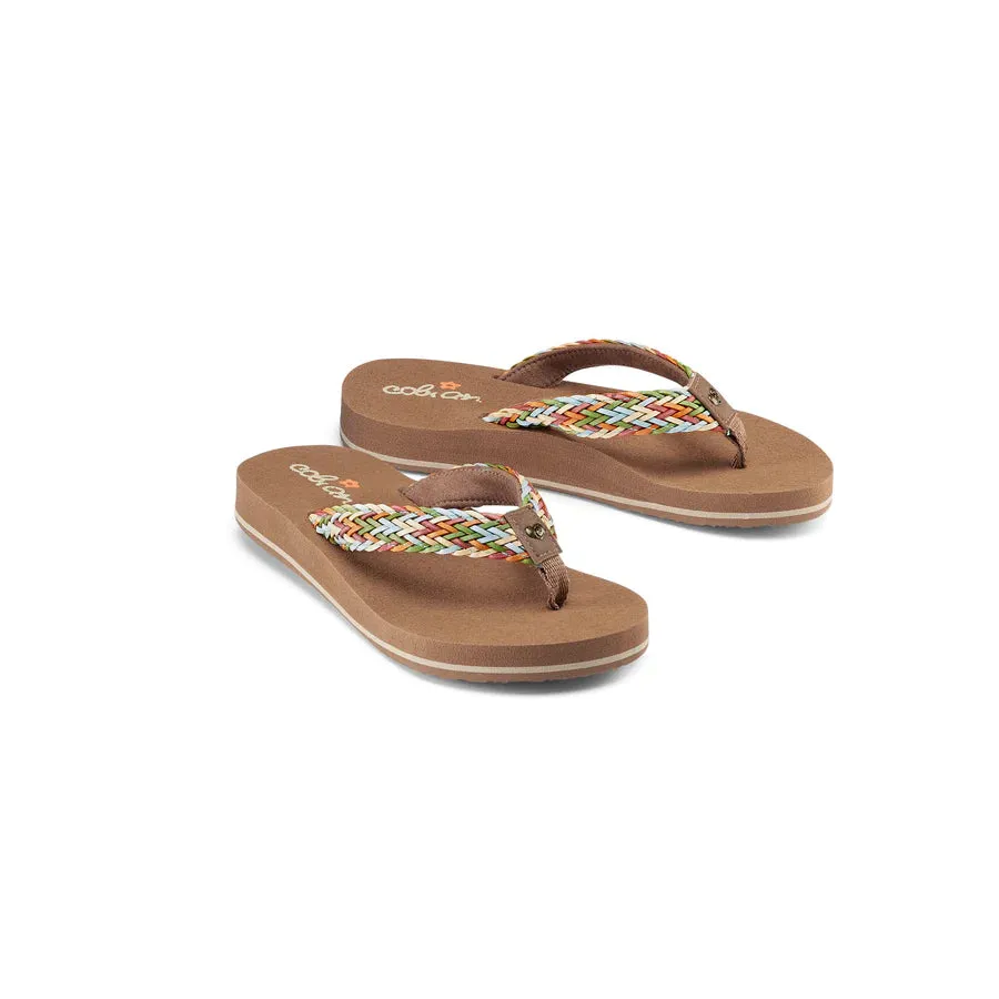 Cobian Kid's Lil Lalati Flip Flop - Multi LLA14-972