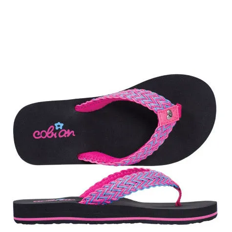 Cobian Kid's Lil Lalati Flip Flop - Pink LLA14-650