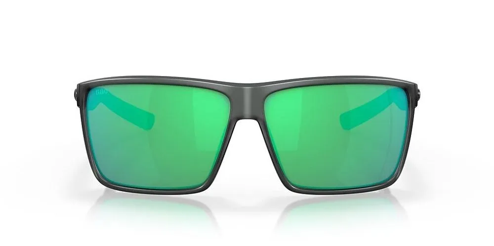 Costa Del Mar Rincon Matte Smoke Crystal Frame - Green Mirror Glass Lens - Polarized Sunglasses