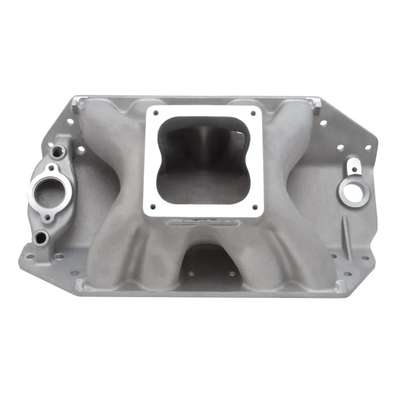 Edelbrock Big Victor 2 Spread Port Dominator Flange Single Plane Intake Manifold - Rectangle Port - Big Block Chevy 28001