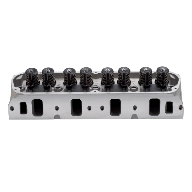 Edelbrock E-Series E-205 Cylinder Head - Assembled - 2.080 / 1.600 in Valve - 205 cc Intake - 60 cc Chamber - 1.460 in Springs - Small Block Ford - Pair