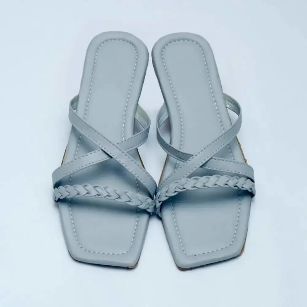 Elvin Cross Style Flat Comfort Sandals For Women