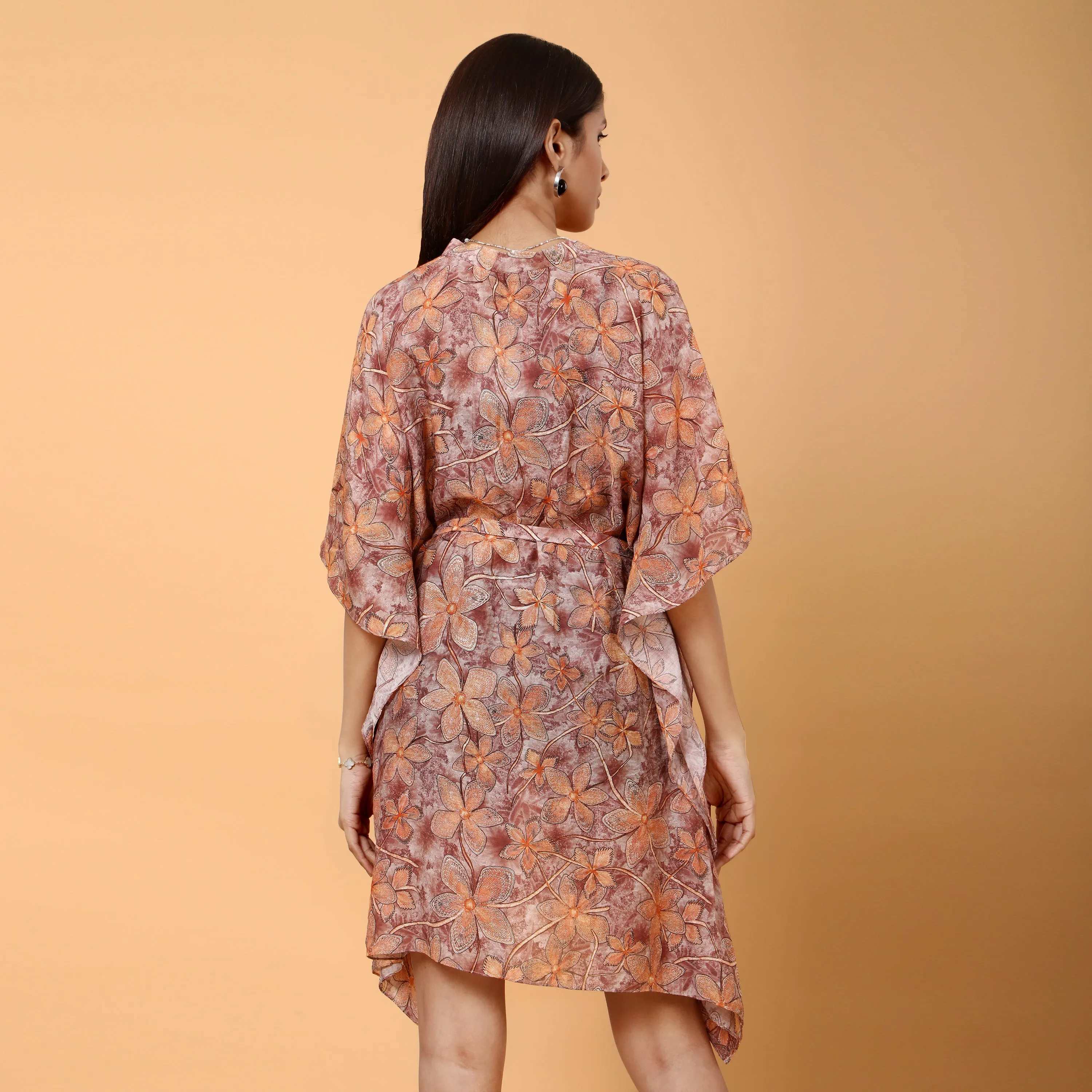 Elysia floral printed kaftan