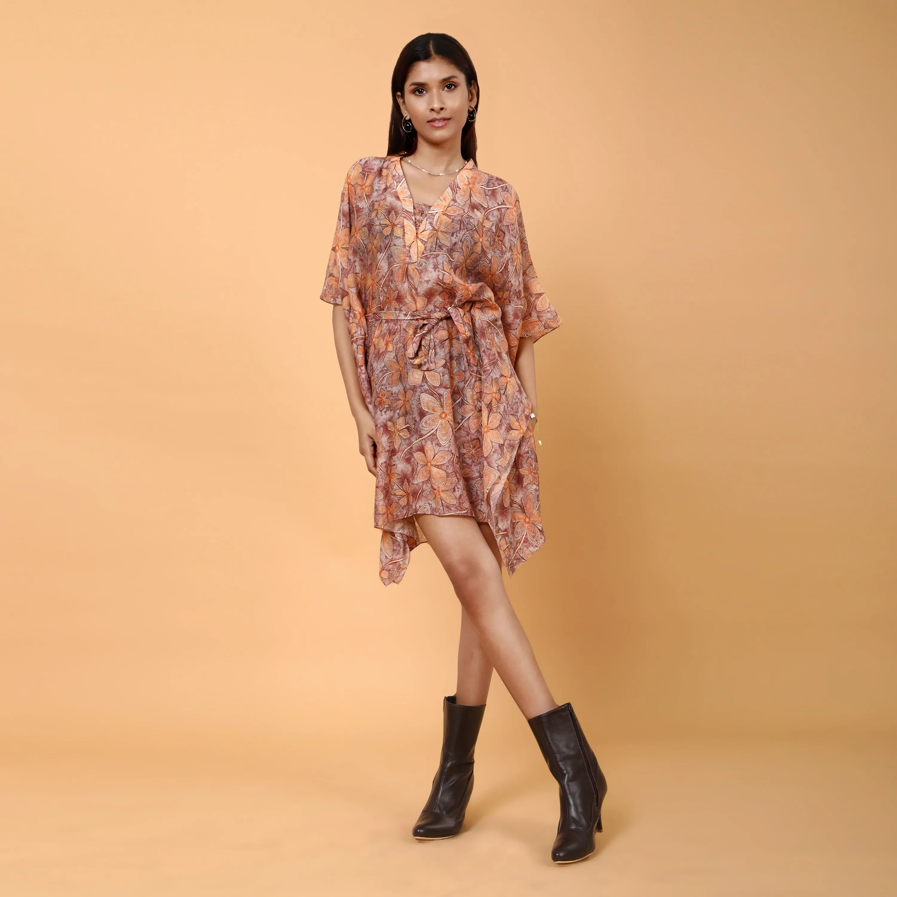 Elysia floral printed kaftan