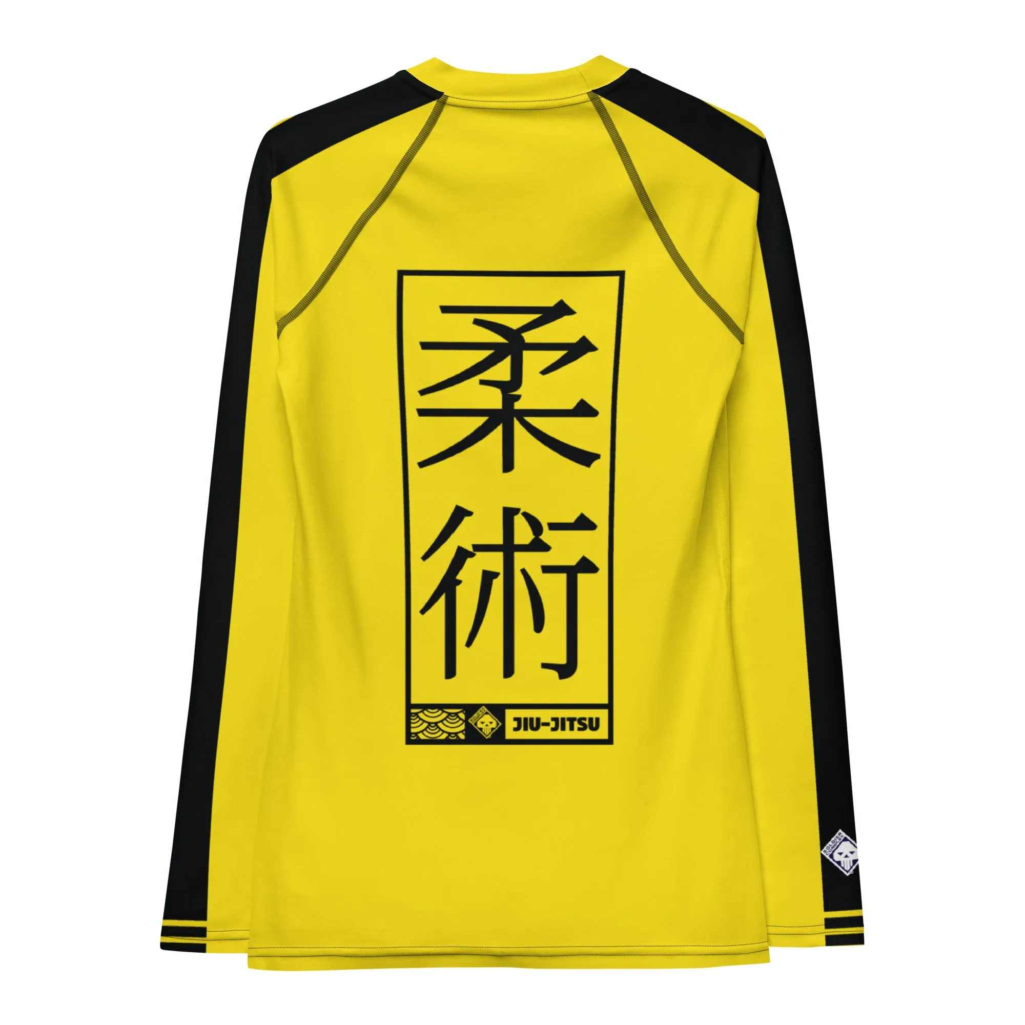 Fierce Femme Fatale: Women's Long Sleeve Kill Bill Bruce Lee BJJ Rash Guard - Jiu-Jitsu 028