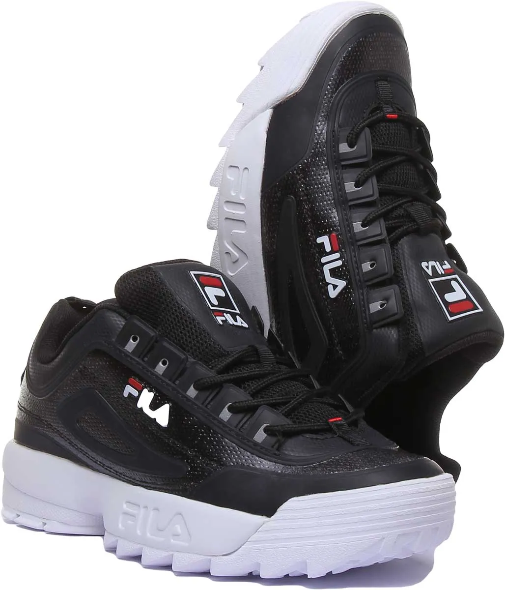 Fila Disruptor 2 In Black White